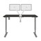 Bestar Bestar Upstand 60W x 30D Standing Desk with Dual Monitor Arm in deep grey 175870-000032 - alternate 7